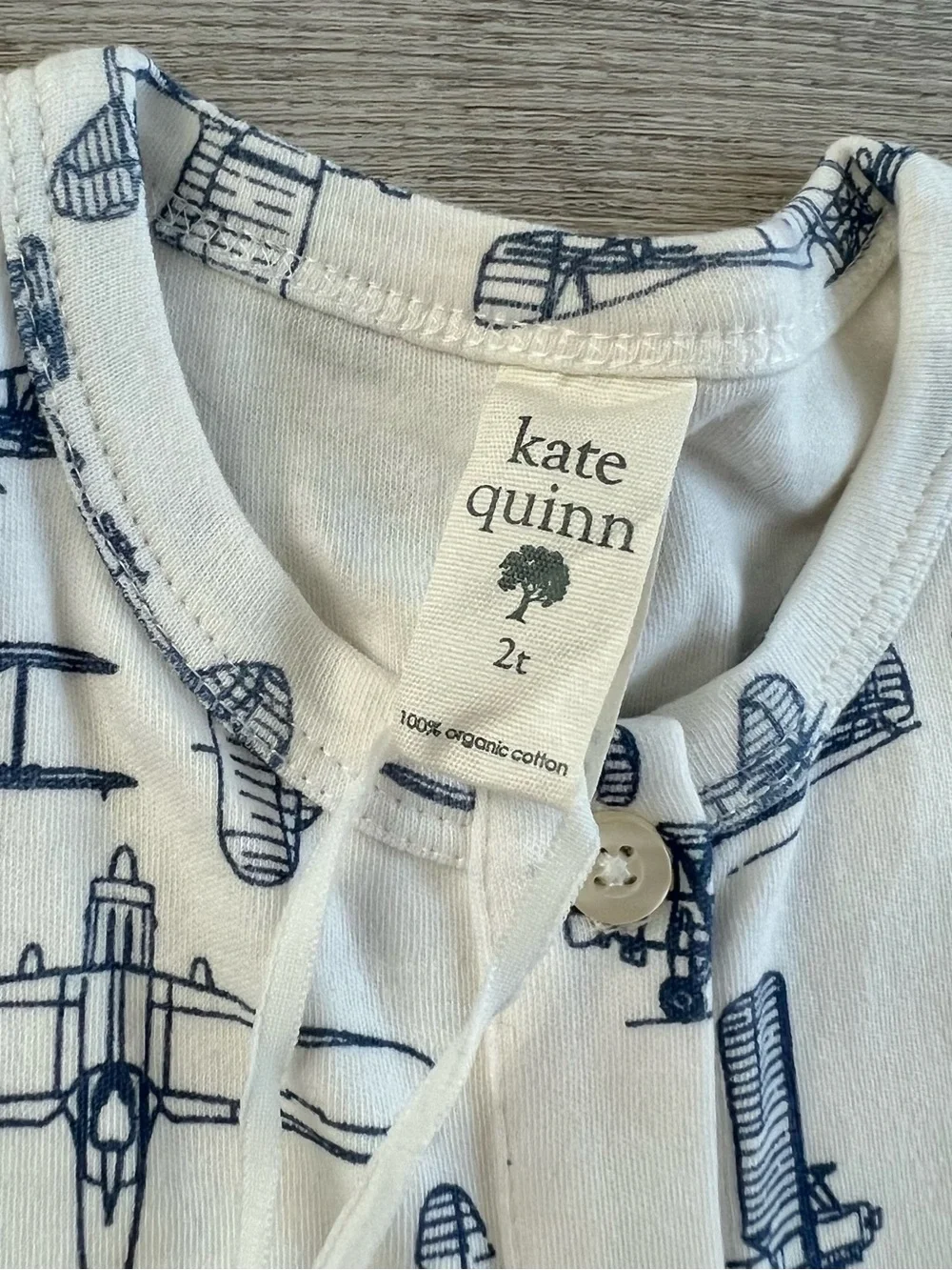 NWT Kate Quinn Sleeveless Ruffle Arm Button Jumpsuit Size 2T